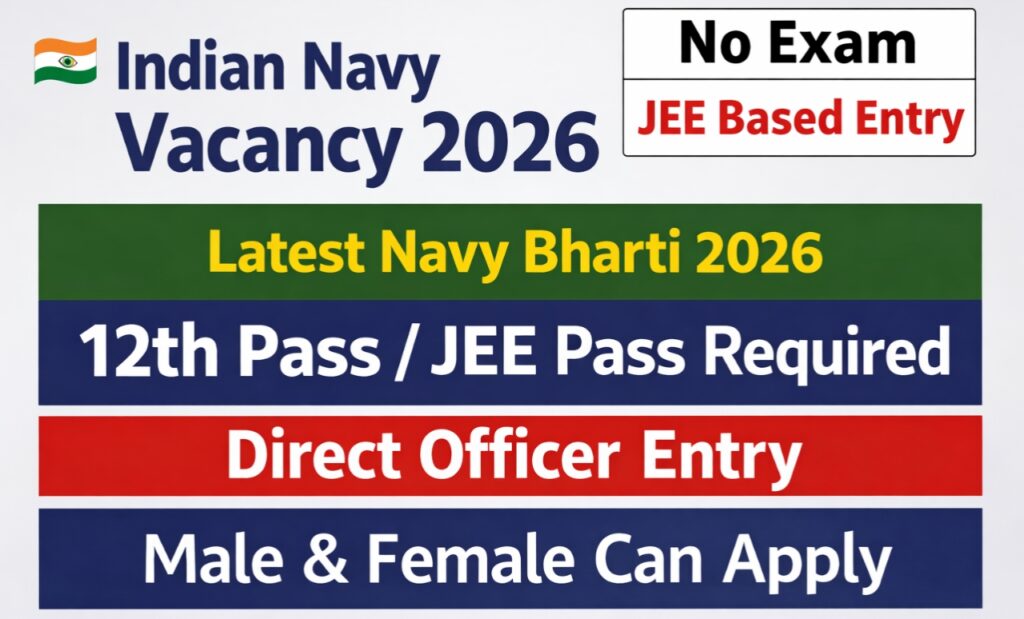 Indian Navy Vacancy 2026